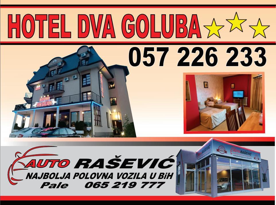 Hotel Dva Goluba Pale Esterno foto
